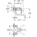 GROHE Eurosmart Jednouchwytowa bateria kuchenna naścienna 1" 31391002