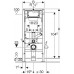 Geberit Duofix element montażowy do WC UP320 Sigma z odciągiem bocznym H112 111.364.00.5