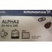 Grundfos ALPHA2 25-40 A 180 mm Pompa obiegowa 99411167