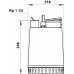 Grundfos UNILIFT AP12.40.08.A1 zatapialna pompa do wody brudnej, z pływakiem 96010980