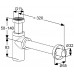 KLUDI designovy syfon butekowy G 1 1/4" chrom 1002005-00