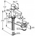 KLUDI ZENTA jednouchwytowa bateria umywalkowa DN 10, 382500575
