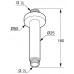 KLUDI Sufitowe ramię natrysku DN 15 A-QA, 6651505-00