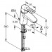 KLUDI jednouchwytowa bateria umywalkowa DN 10 chrom 331260562