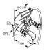 KLUDI ADLON Bateria wannowo-natryskowa chrom 514410520