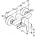 KLUDI Logo Neo jednouchwytowa bateria natryskowa DN 15 chrom 378410575