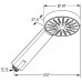 KLUDI A-QA B rączka natrysku DN 15chrom 6560005-00