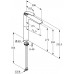 KLUDI BALANCE jednouchwytowa bateria umywalkowa 272 mm DN 10 chrom 522980575