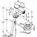 KLUDI LOGO NEO jednouchwytowa bateria bidetowa DN 10, chrom 375330575