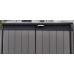 PRZECENA!!!KETER ELITE STORE Schowek, 141 x 82 x 123,5, szary/czarny 17206448-UŻYWANA
