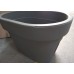 PRZECENA!!!LOFLY RAILING Doniczka na balustradę 12,3l 39.6 x 26,6 x 25 cm, szara DLOFR400