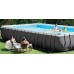 INTEX Ultra Rectangular Frame Pools Set Basen 975 x 488 x 132 cm 26374GN