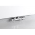 MAGNIFICA Grzejnik dekoracyjny 456x1206mm, metaliczny srebrny IR132