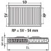 Kermi Therm-x2 Profil-K Grzejnik kompaktowy 12 750 / 1800 FK0120718