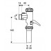 SCHELL WC SCHELLOMAT, spłuczka ciśnieniowa 3/4", 22380699