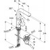 KLUDI O-Cean jednouchwytowa bateria umywalkowa DN 10, zestaw odpływowy, chrom 420250573