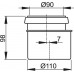 ALCAPLAST Redukcja komplet 90/110 M907