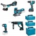 MAKITA DLX5066TJ Aku zestaw narzędzi DDF484+DGA513+DHR202+DJV181+DML815+(3x18V/3*5Ah)
