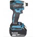 Makita DTD172RTJ Akum. wkrętarka udarowa 1/4" Li-ion LXT (2x18V/5,0Ah) Makpac