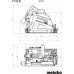 Metabo KT 66 BL Pilarka tarczowa do cięcia wgłębnego (1200W/165mm) 601166000