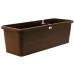 PLASTKON Samozalewająca skrzynka balkonowa Smart System Gardenie 80 cm brązowy
