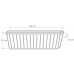 PLASTKON Doniczka balkonowa Garden 60 cm antracyt