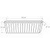 PLASTKON Doniczka balkonowa Garden 80 cm terakota