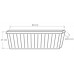 PLASTKON Donica samozalewająca Smart System Extra Line 60 cm turkus