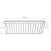 PLASTKON Doniczka balkonowa Trend 40 cm brązowa