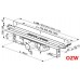 Ravak OZW odpływ liniowy nierdzewny Chrome 75 cm X01624