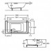 Roca America wanna akrylowa 180x100 cm A247552001