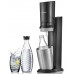 SODASTREAM Crystal Black + 2 butelki, czarny 40027336