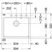 Franke SET G35 Zlewozmywak KSG 238 orzechowy + baterie Samoa + dozownik, 114.0283.326