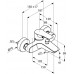 KLUDI TERCIO jednouchwytowa bateria wannowo-natryskowa DN 15 chrom 384820575