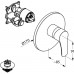 KLUDI TERCIO podtynkowa bateria natryskowa, chrom 386560575