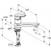 KLUDI TERCIO jednouchwytowa bateria kuchenna DN 15, 389430575