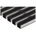 ACO Mata wycieraczki o konstrukcji nośnej z aluminium i gumy 60 x 40 cm, czarna 01213