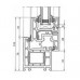 ACO Markant SF Uniwersalne okno plastikowe 90 x 90 cm 1006