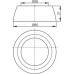 ALCAPLAST Obudowa A-2000 adapter do małego otworu V018