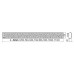 ALCAPLAST BUBLE Ruszt do odwodnienia liniowego 650mm, stal nierdzewna-mat BUBLE-650M