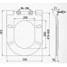 ALCAPLAST Deska sedesowa wolnoopadająca Slim Softclose A67SLIM