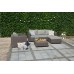 ALLIBERT SALTA 3 Sofa, 200,5 x 84 x 65,5 cm, cappuccino/piaskowy 17206018
