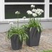 ALLIBERT Doniczka rattanowa 40x40 cm, antracyt 17190251900