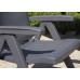 OUTLET ALLIBERT MONTREAL 2x Krzesło ogrodowe, 63 x 67 x 111 cm, grafit 17201891