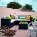 ALLIBERT Zestaw mebli ogrodowych PROVENCE cappuccino/piaskowy 17190706