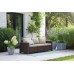 ALLIBERT CALIFORNIA Sofa 199 x 68 x 72 cm, brązowy/beżowy 17196779