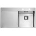 ALVEUS STYLUX 50 Zlewozmywak stalowy, 860 x 510 mm, stal nierdzewna, prawy 1084294
