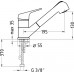 ALVEUS AM 20 bateria kuchenna Algranit, cappuccino 1056049