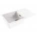 OUTLET ALVEUS CADIT 40 Zlewozmywak granitowy, 860 x 500 mm, biały 1132027