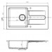 ALVEUS CORTINA 110 Zlewozmywak granitowy, 750 x 420 mm, POP-UP, czarny